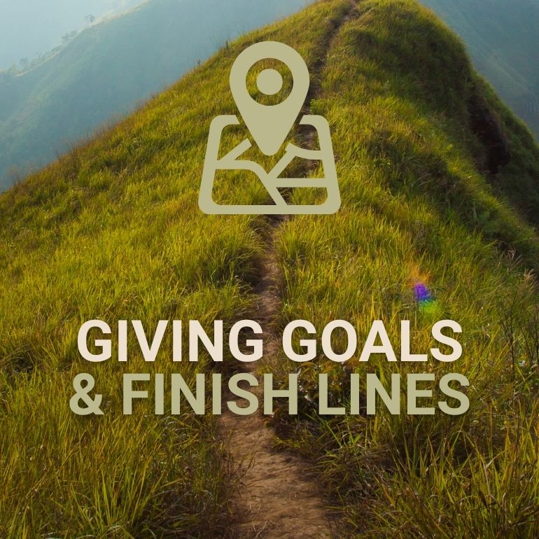 Allocation - Giving Goals & Finish Lines